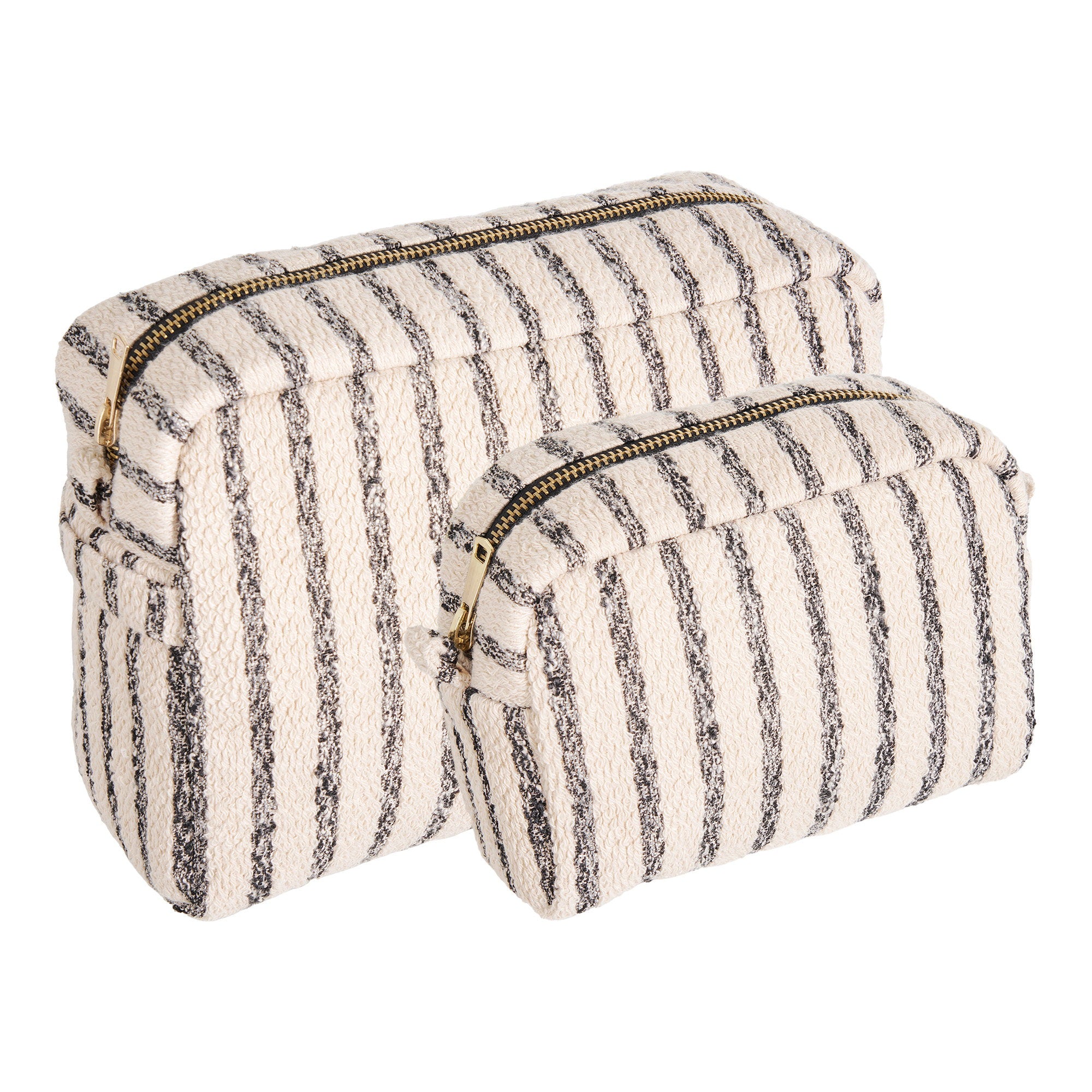 Nador Toilet Bags - Toilet bags, sand mix set of 2