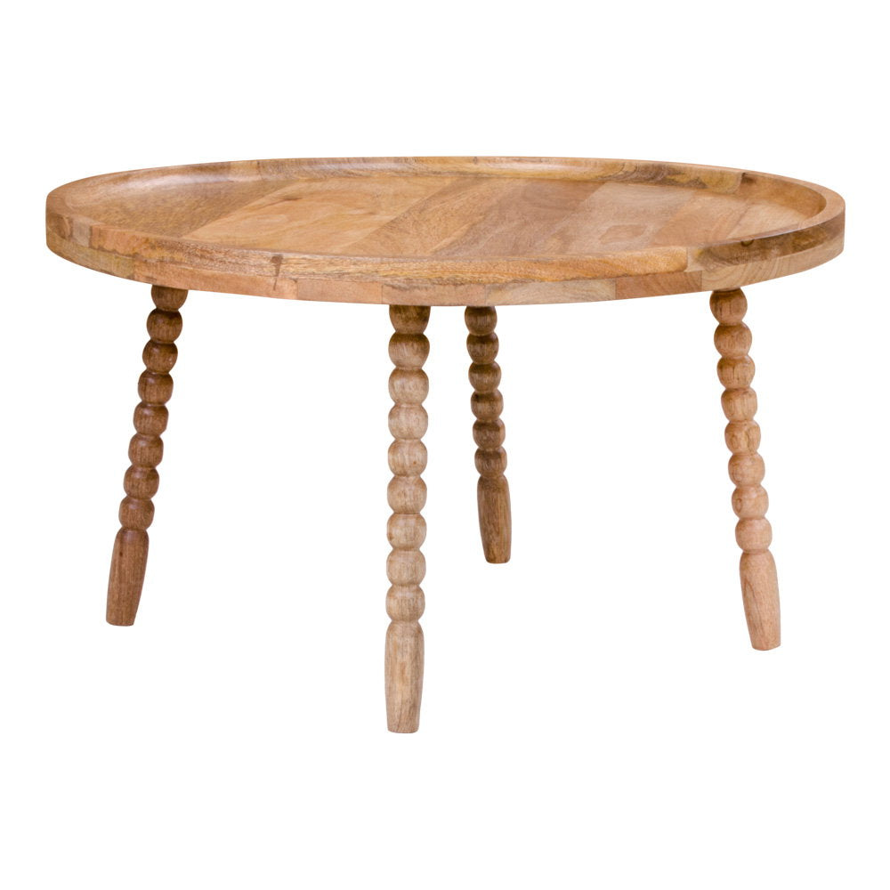 Jammu Coffee Table - Coffee table, mango natural ø60x35 cm