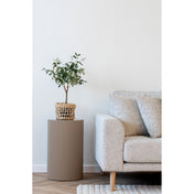 Farense Side Table - Side table, dark sand ø30x50 cm