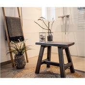 Velora vloerkleed - gevlochten jute naturel ø90 cm