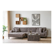 Townsville Wall Shelf with vertical rooms - Wall shelf with vertical rooms, oak 18x30x30 cm