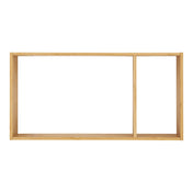 Ember Wall Shelf - Wall shelf, bamboo, natural 70x15x35,5 cm