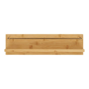 Ember Wall Shelf - Wall shelf, bamboo, natural 45x10x12 cm