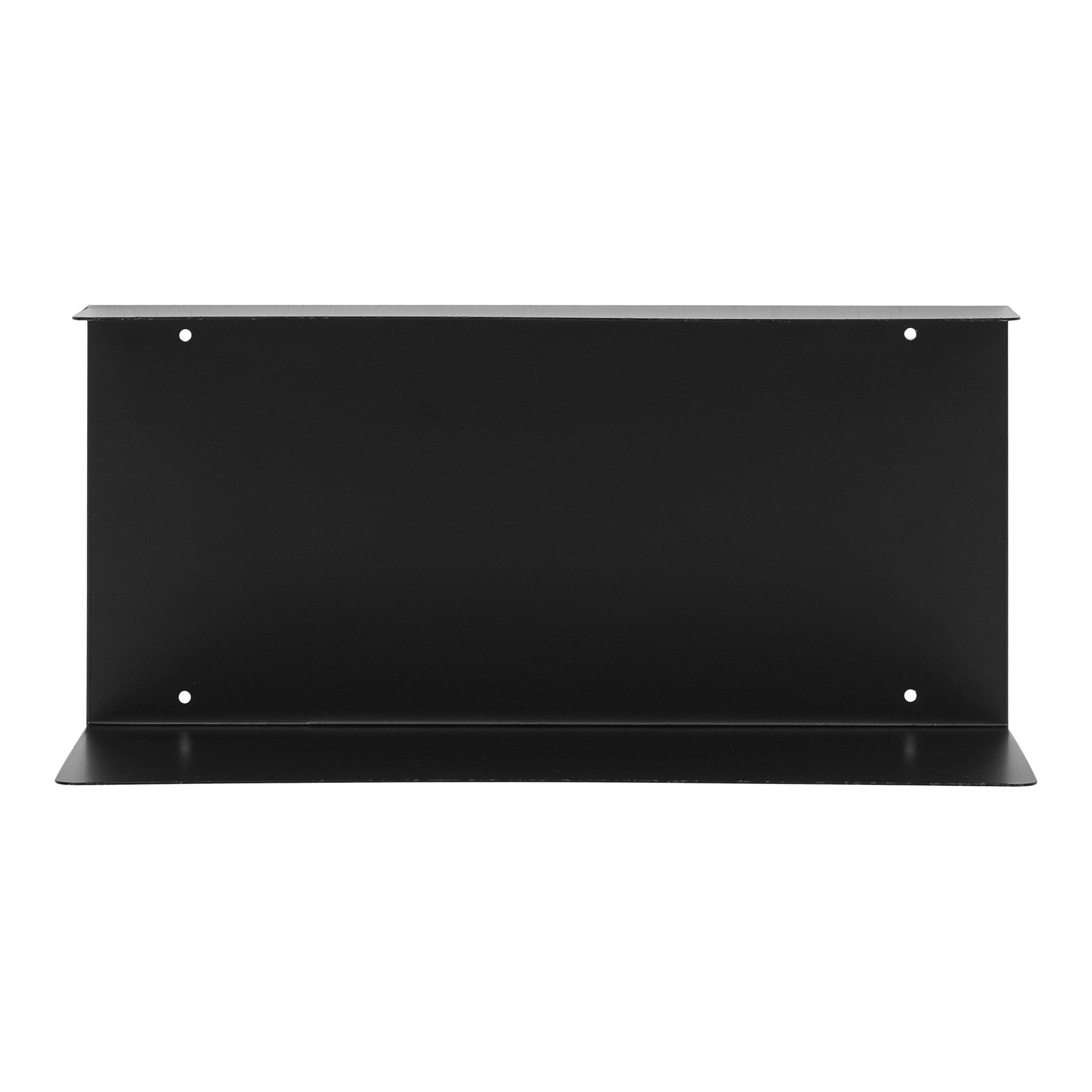 Lille Wall Shelf - Wall Shelf, steel, black 40x18x18 cm