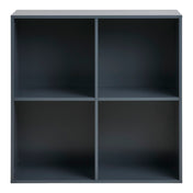 Horne Wall Shelf - Wall Shelf, painted wood, dark grey 69x30x69 cm