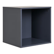 Horne Wall Shelf - Wall Shelf, painted wood, dark grey 34x30x34 cm