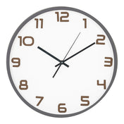 Greenwich Wall Clock - Wall clock, grey, silent movement ø35 cm
