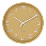Rosolini Wall Clock - Wall clock, ocher, silent movement ø30 cm