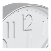 Lalibela Wall Clock - Wall Clock, silver, silent movement ø30 cm