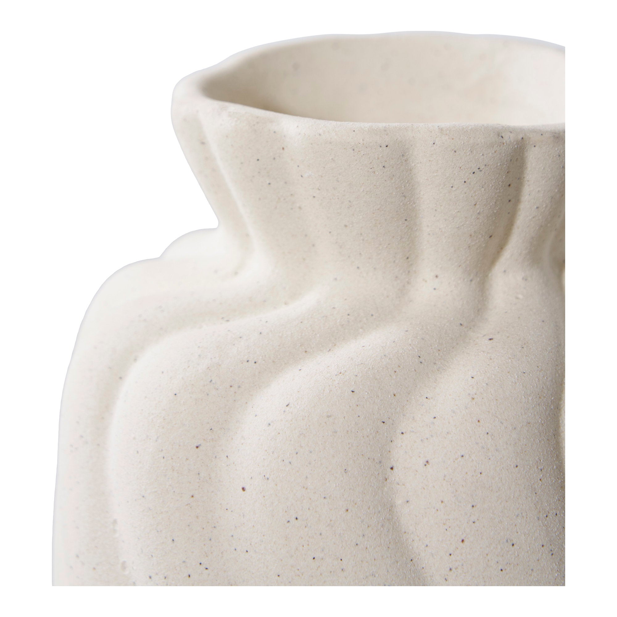 Vase - Vase, ceramic, white set of 2