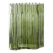 Vase - Vase, glass, smoked green 21x12x26,5 cm