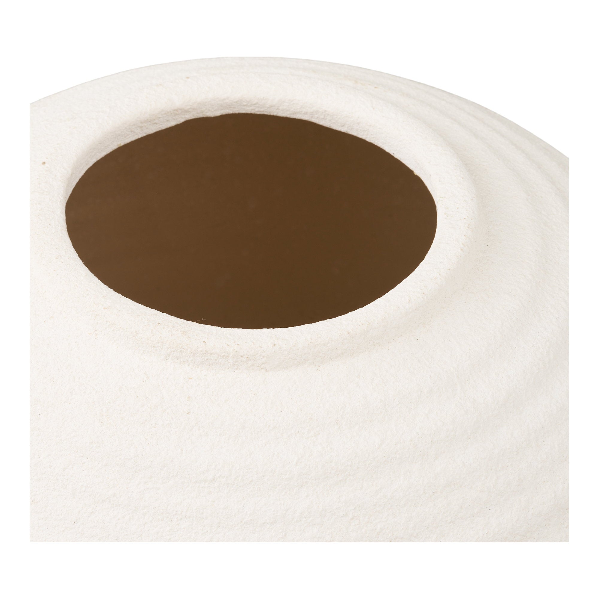 Vase - Vase, ceramic, white ø30x28,5 cm