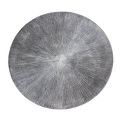 Calvera silver aluminium side table set