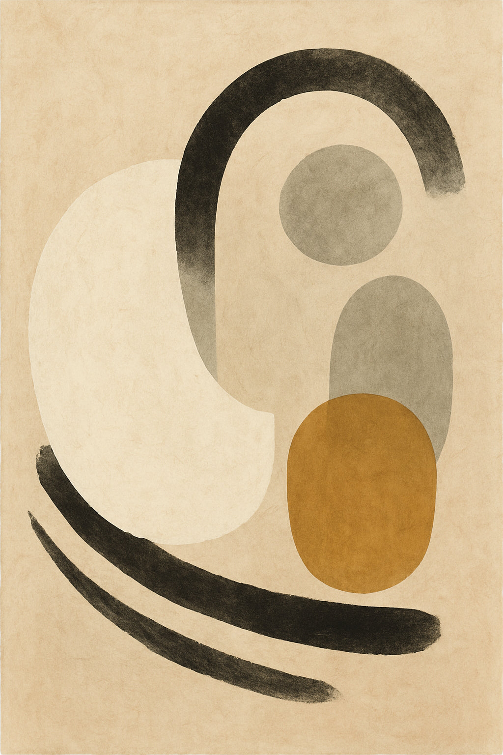 Schilderij preview aan de muur