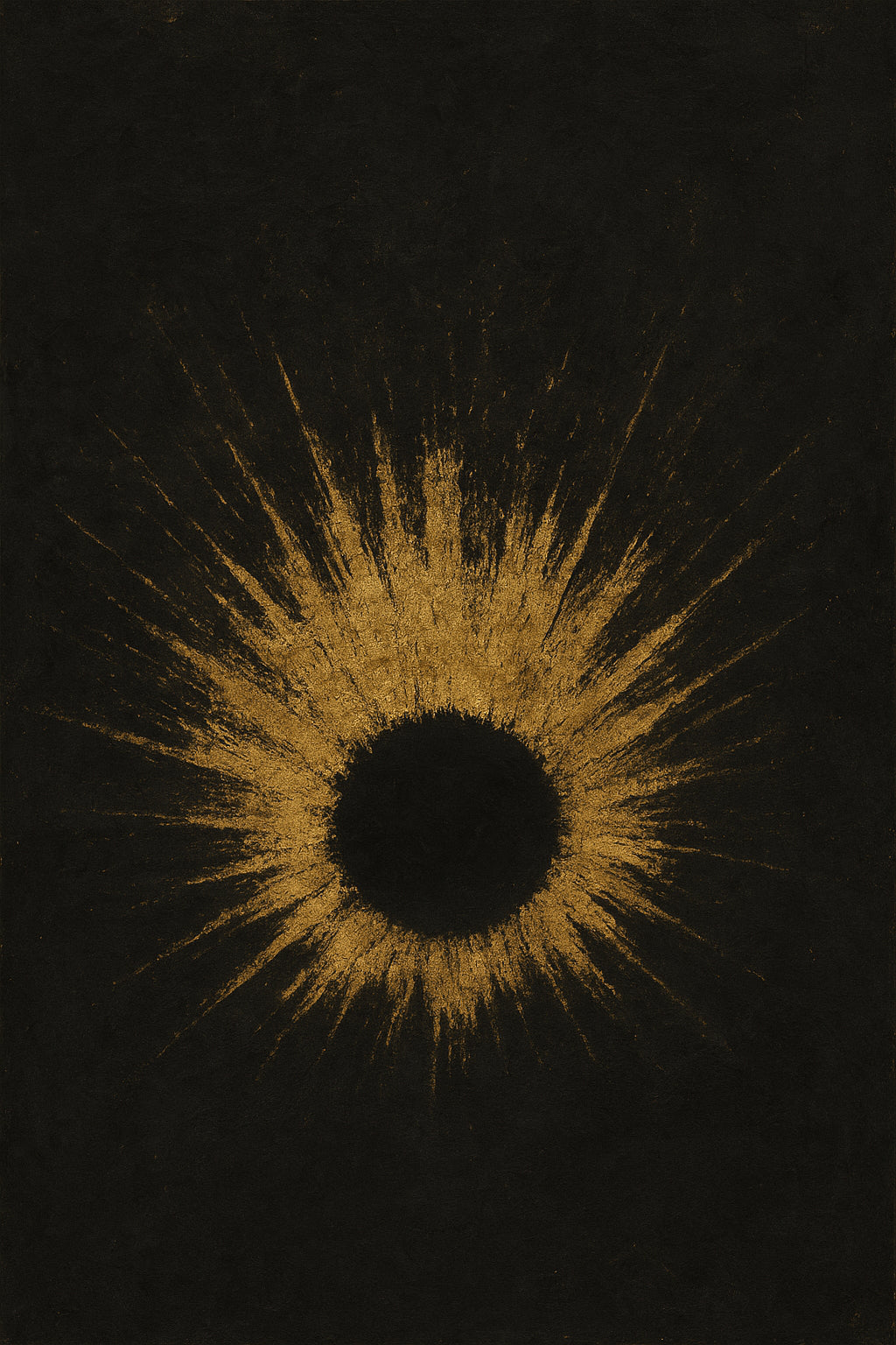 Schilderij preview aan de muur